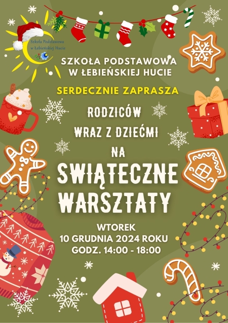 Zapraszamy na Świąteczne Warsztaty