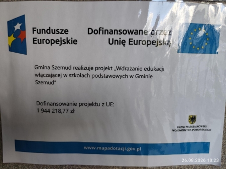 WDRAŻANIE EDUKACJI WŁĄCZAJĄCEJ w szkołach podstawowych w Gminie Szemud - opis projektu