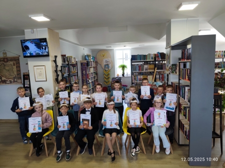 ''Mistrz Pięknego Czytania'' - eliminacje w Bibliotece Publicznej w Łebnie