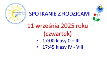 Spotkanie z Rodzicami 11.09.2025
