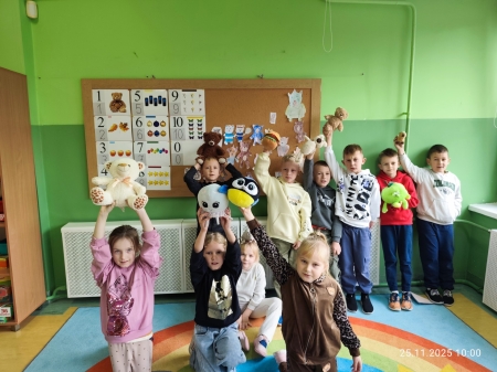 Dzień Pluszowego Misia w klasie pierwszej