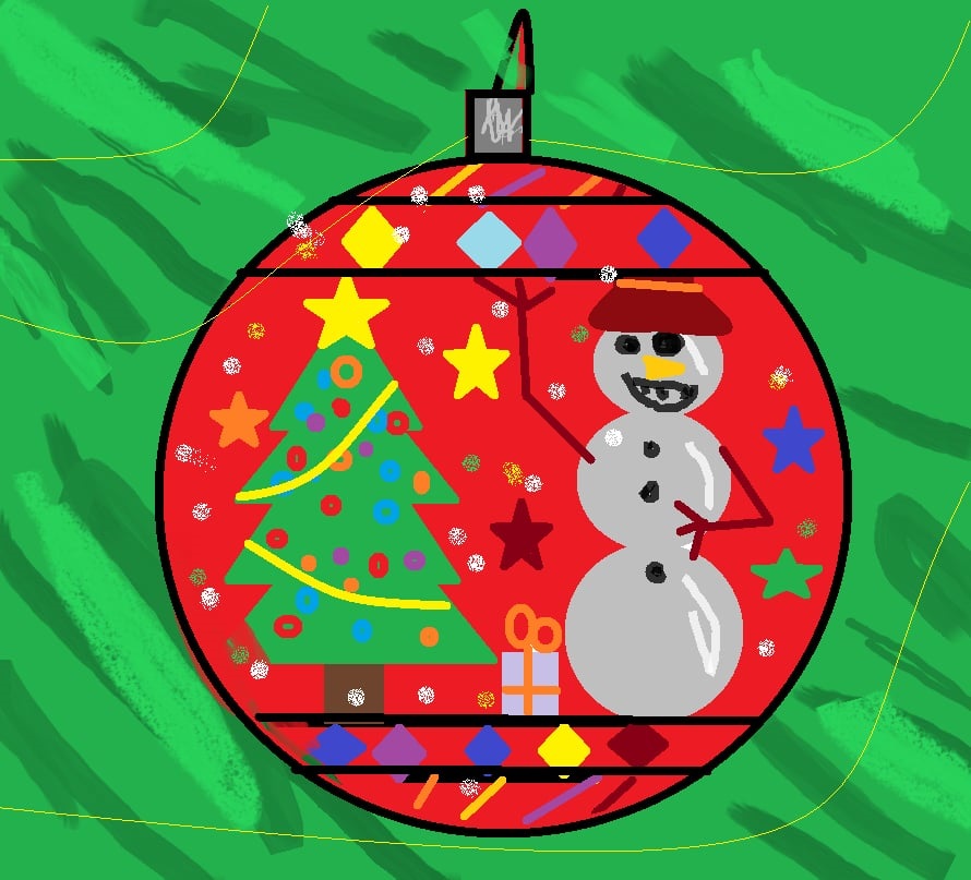 „Świąteczne rysowanie na ekranie” - rozstrzygnięcie konkursu informatycznego 