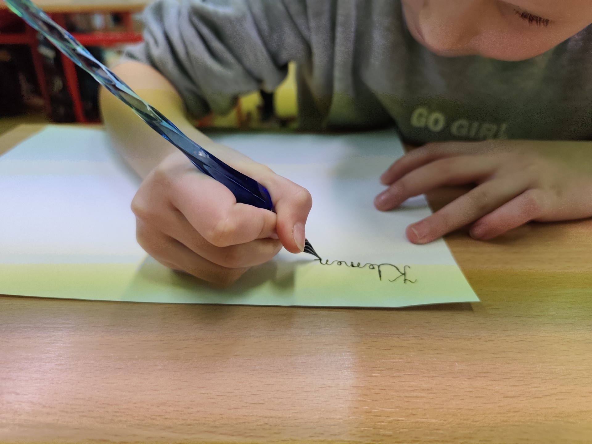 Podróż w czasie – lekcja w dawnej szkole