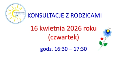 Konsultacje z Rodzicami 16.04.2026
