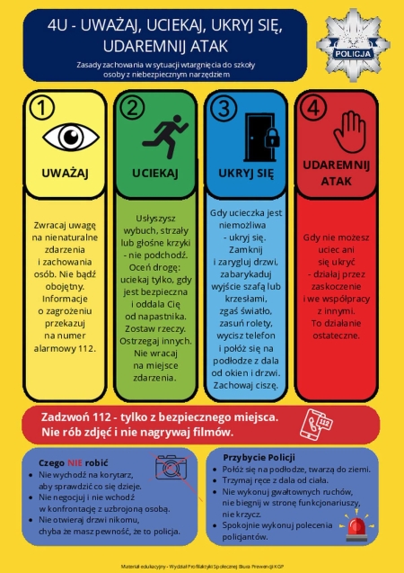 Broszury informacyjne Komendy Głównej Policji 