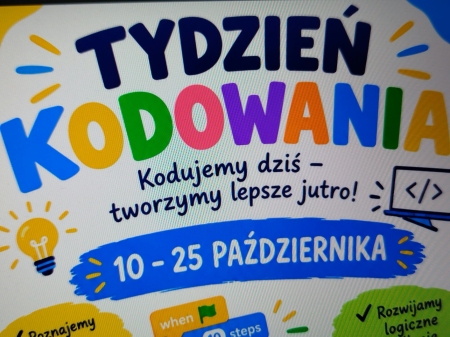 Tydzień Kodowania w naszej szkole!